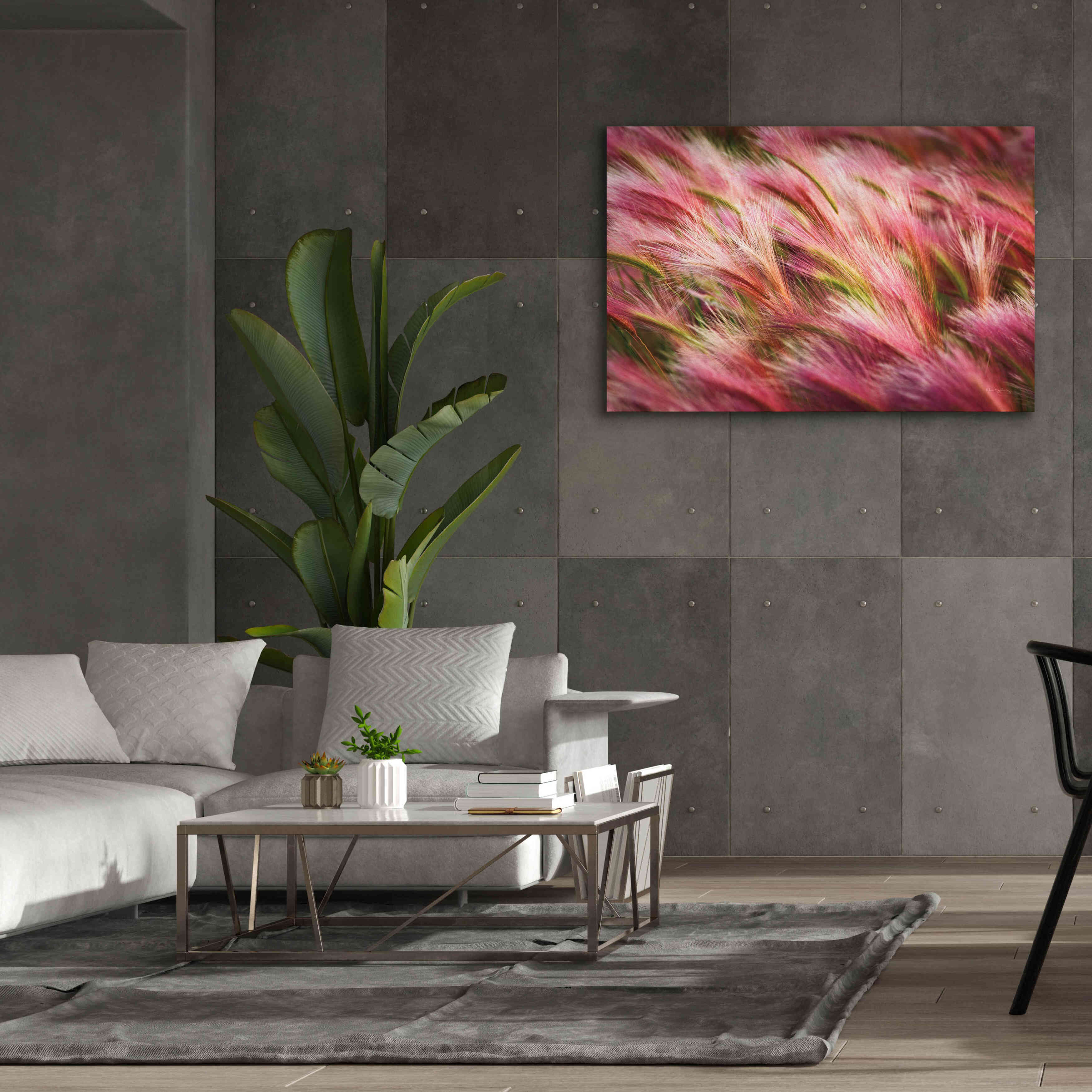 'Foxtail Barley II' by Alan Majchrowicz,Giclee Canvas Wall Art,60x40
