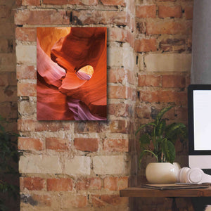 'Lower Antelope Canyon IV Crop' by Alan Majchrowicz,Giclee Canvas Wall Art,12x16