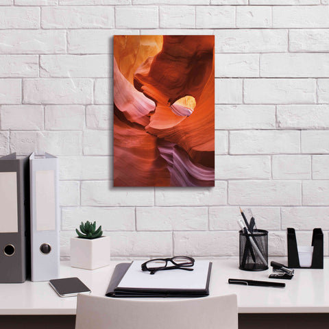 Image of 'Lower Antelope Canyon IV' by Alan Majchrowicz,Giclee Canvas Wall Art,12x18