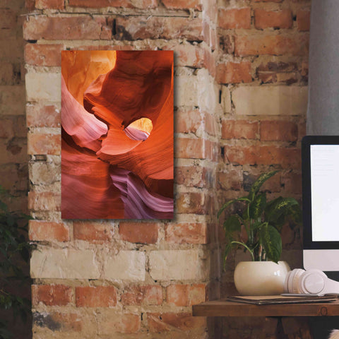 Image of 'Lower Antelope Canyon IV' by Alan Majchrowicz,Giclee Canvas Wall Art,12x18