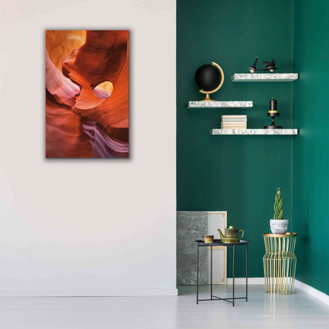 Image of 'Lower Antelope Canyon IV' by Alan Majchrowicz,Giclee Canvas Wall Art,26x40
