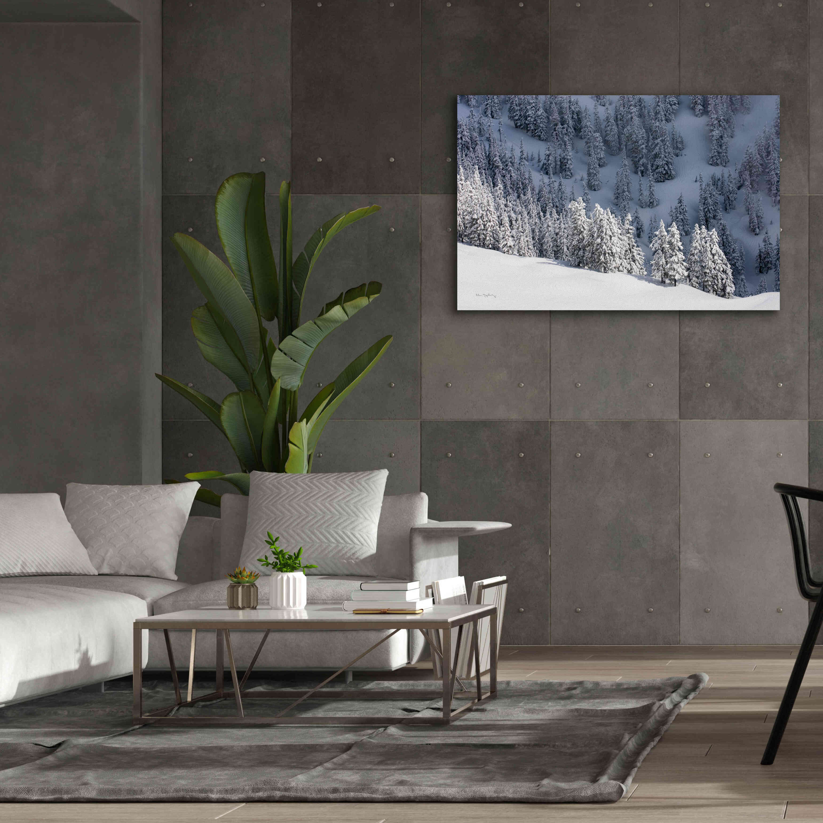 'North Cascades in Winter III' by Alan Majchrowicz,Giclee Canvas Wall Art,60x40