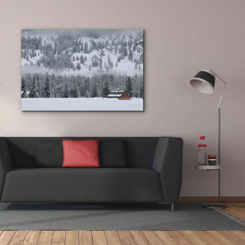 Image of 'Methow Valley Barn' by Alan Majchrowicz,Giclee Canvas Wall Art,60x40