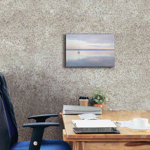 'Sailboat in Bellingham Bay I' by Alan Majchrowicz,Giclee Canvas Wall Art,18x12