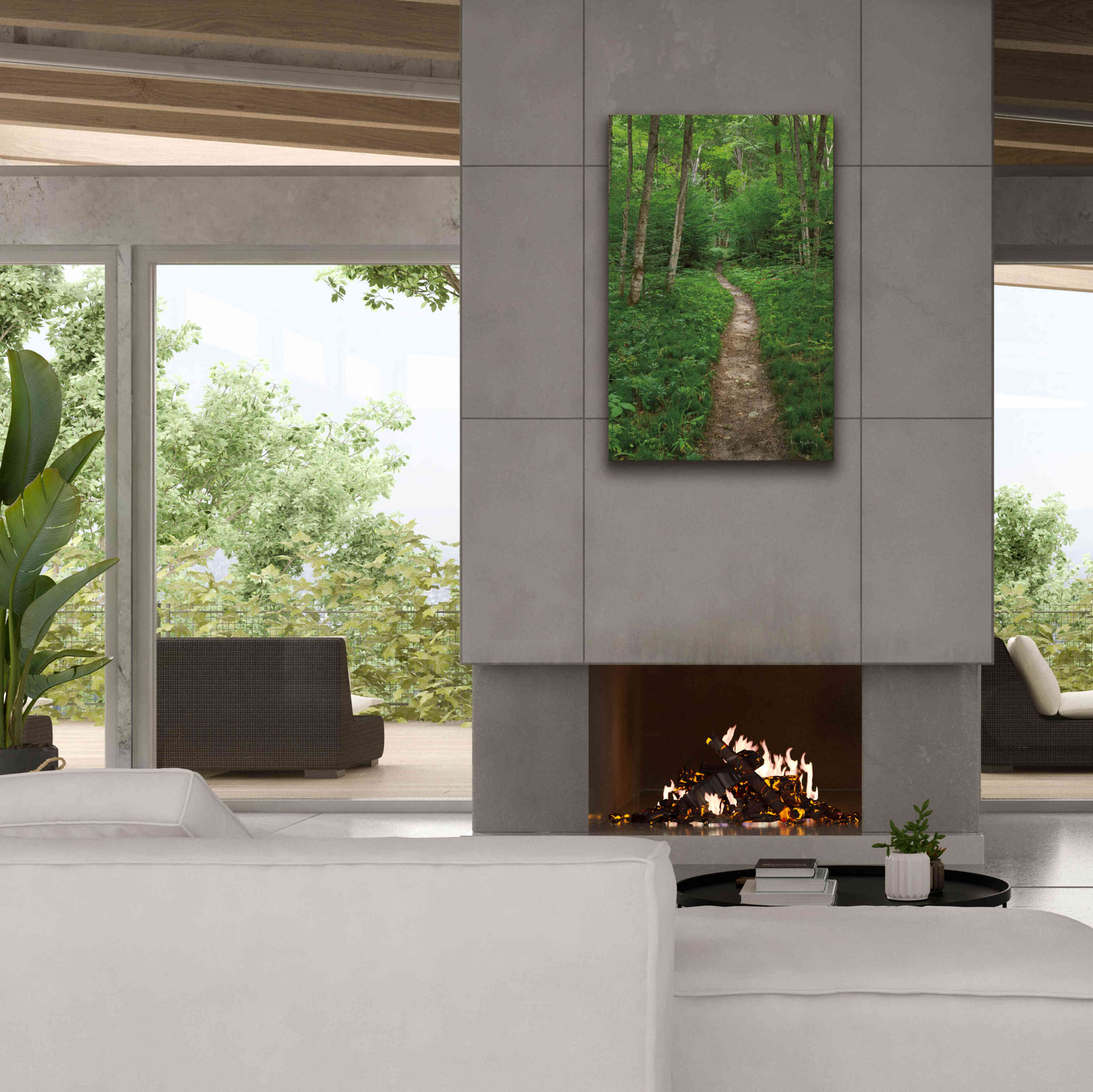 'North Country Trail' by Alan Majchrowicz,Giclee Canvas Wall Art,26x40