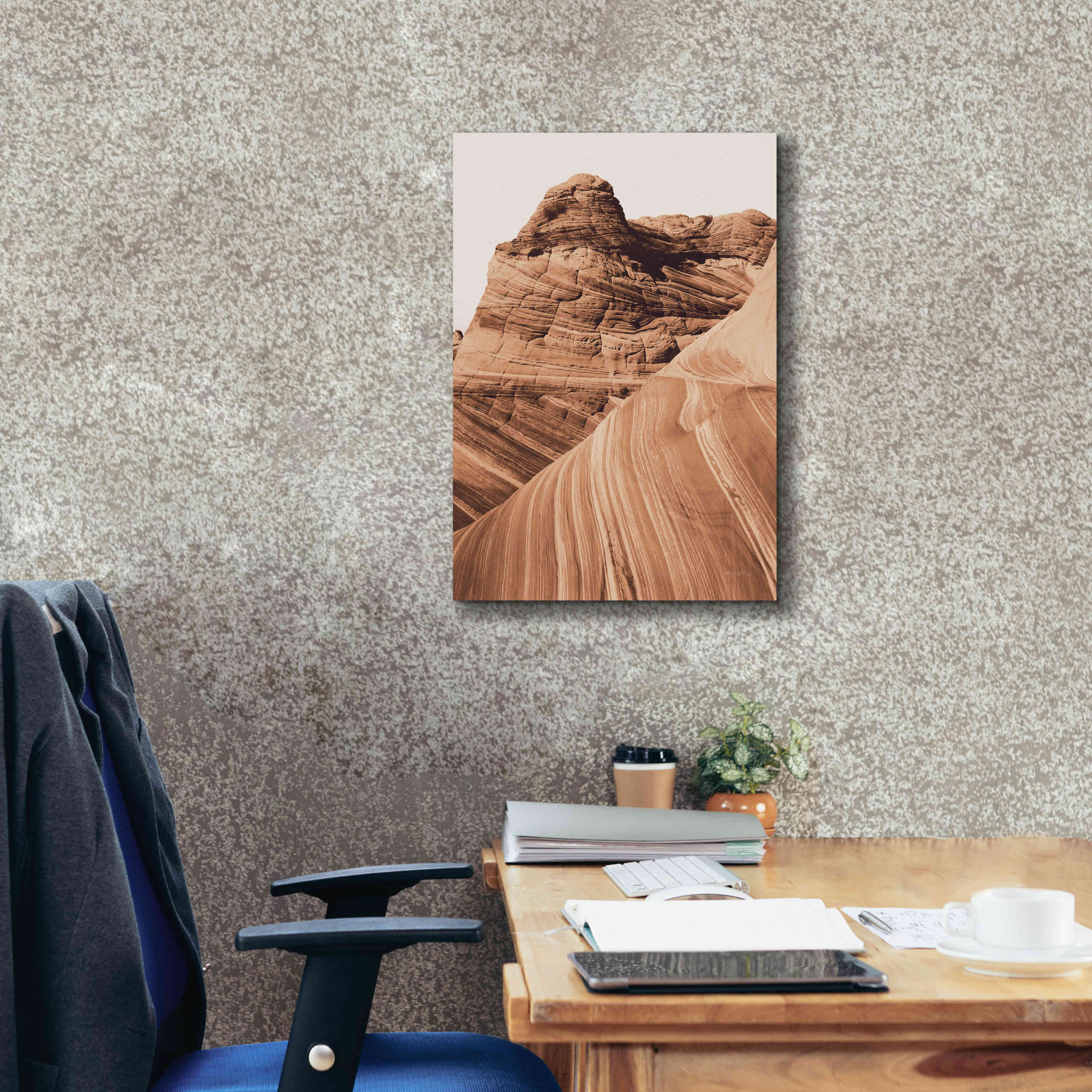 'Coyote Buttes I Autumn' by Alan Majchrowicz,Giclee Canvas Wall Art,18x26
