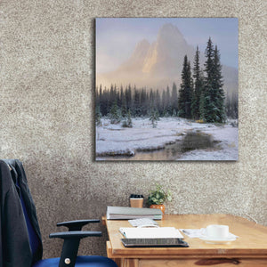 'Bell Mountain North Cascades II' by Alan Majchrowicz,Giclee Canvas Wall Art,37x37