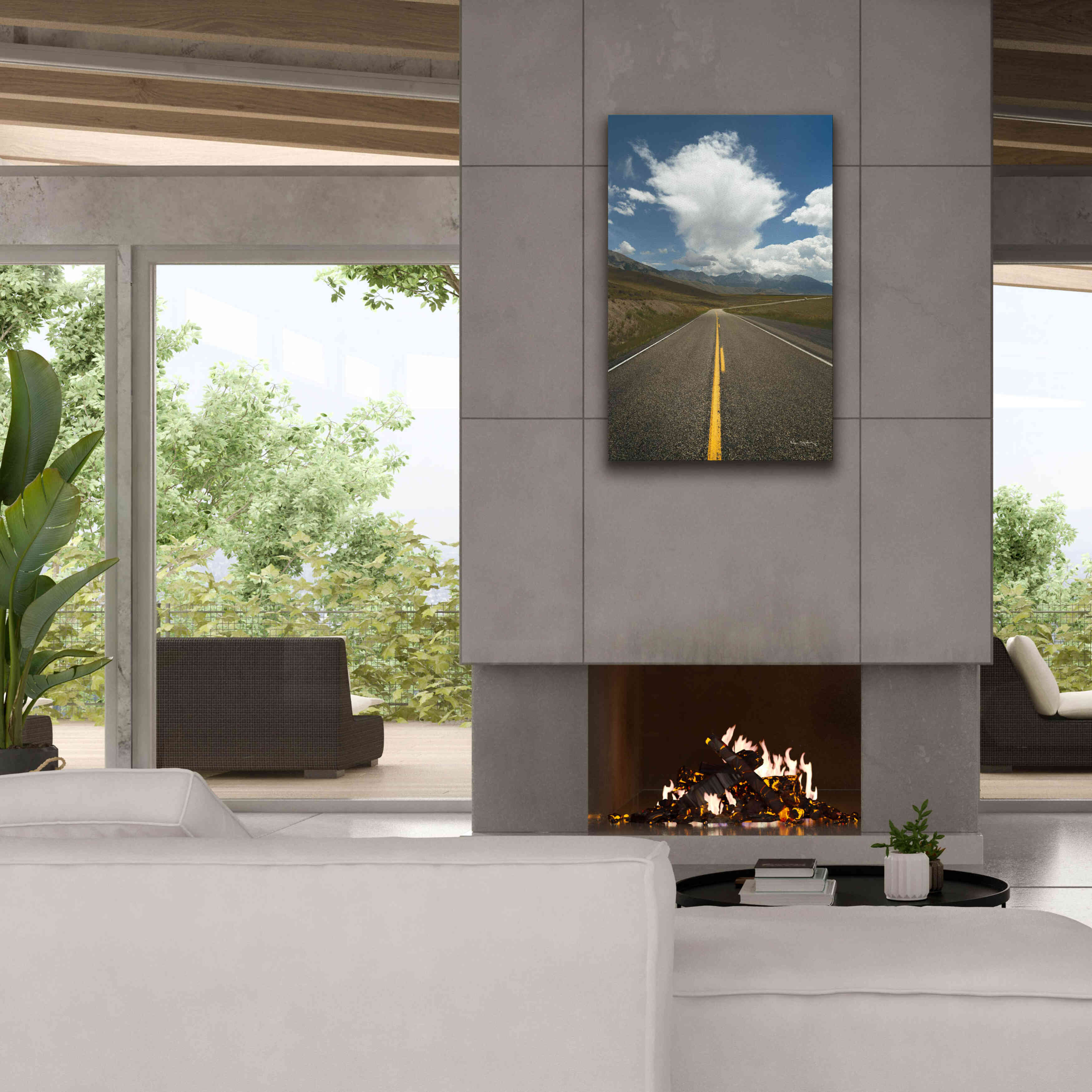 'Highway 93 in Idaho' by Alan Majchrowicz,Giclee Canvas Wall Art,26x40