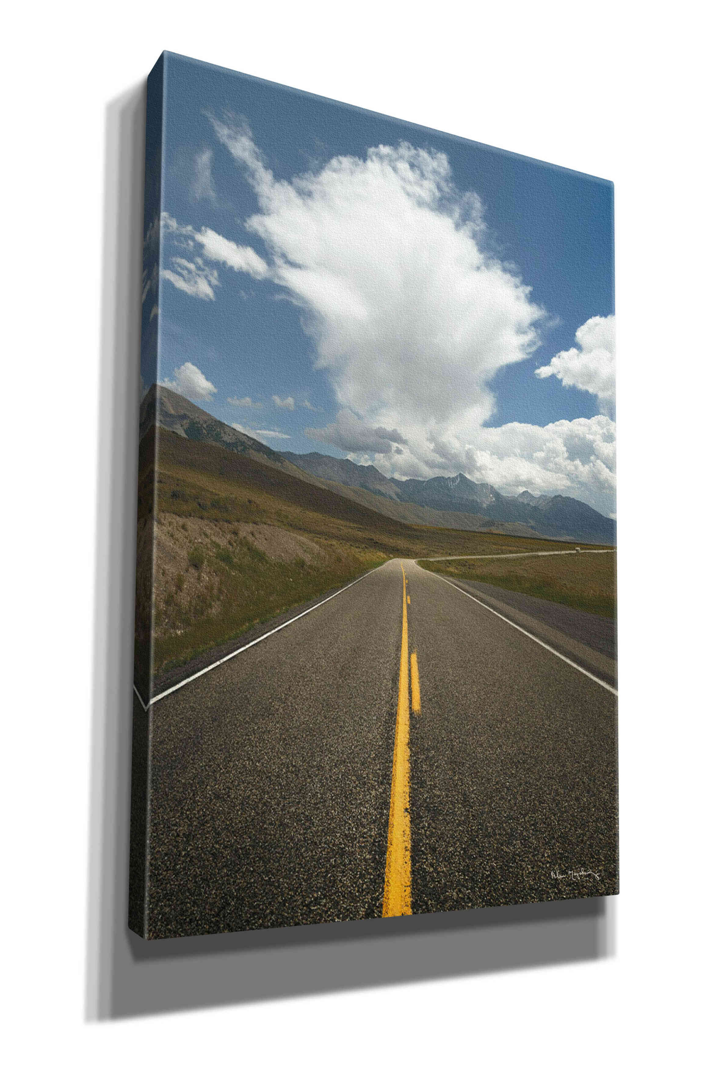 'Highway 93 in Idaho' by Alan Majchrowicz,Giclee Canvas Wall Art