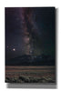 'Milky Way in Sawtooth Mountains' by Alan Majchrowicz,Giclee Canvas Wall Art