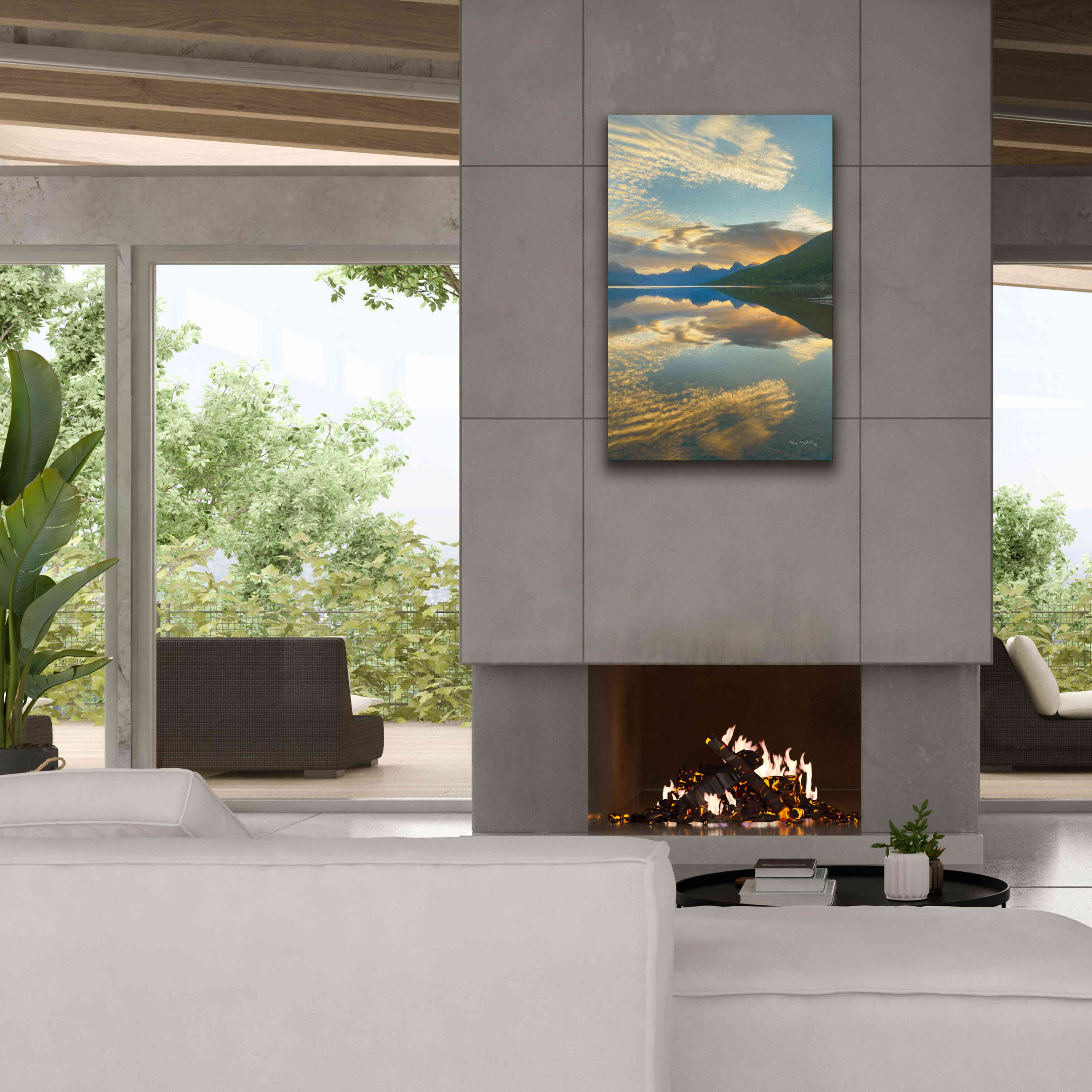 'Montana Sunrise' by Alan Majchrowicz,Giclee Canvas Wall Art,26x40