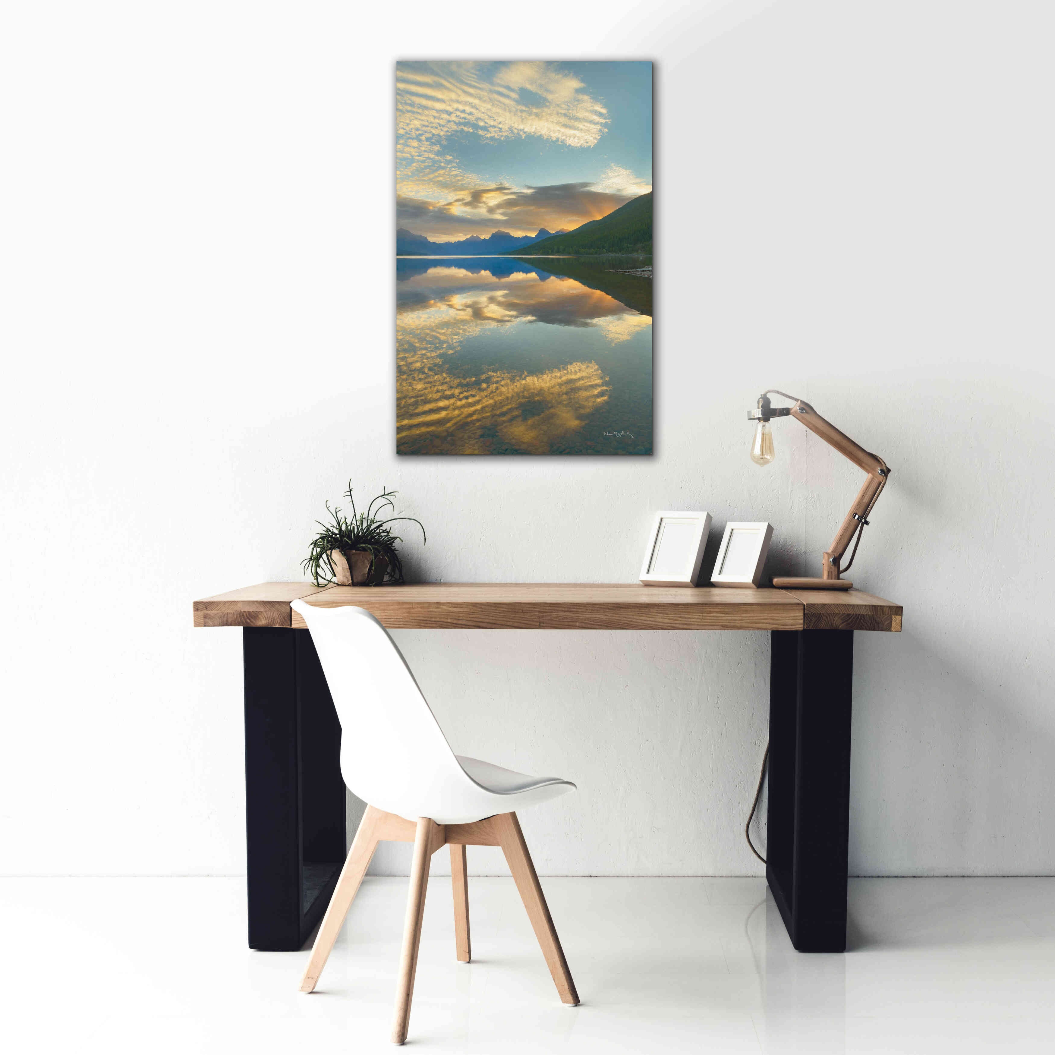 'Montana Sunrise' by Alan Majchrowicz,Giclee Canvas Wall Art,26x40