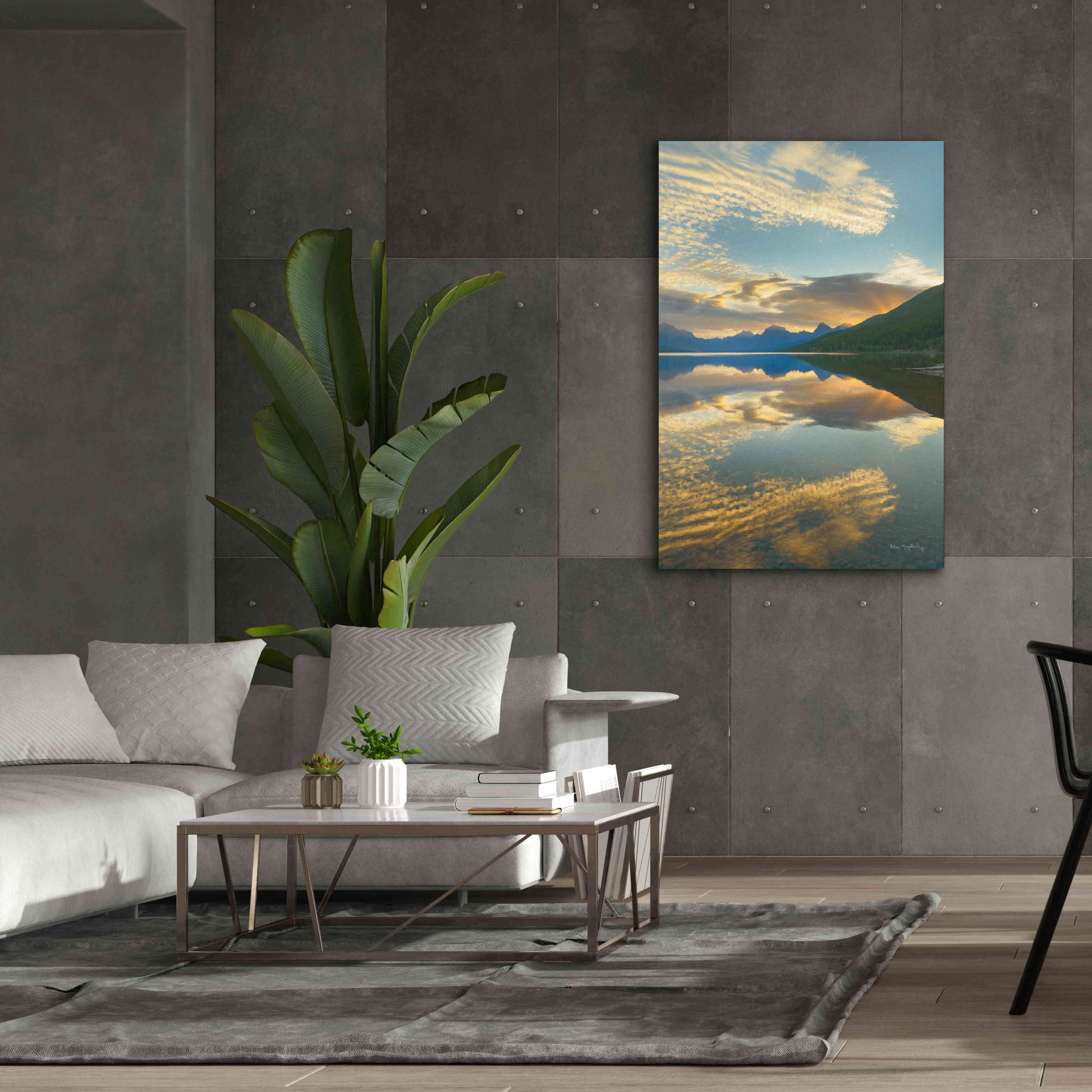 'Montana Sunrise' by Alan Majchrowicz,Giclee Canvas Wall Art,40x60