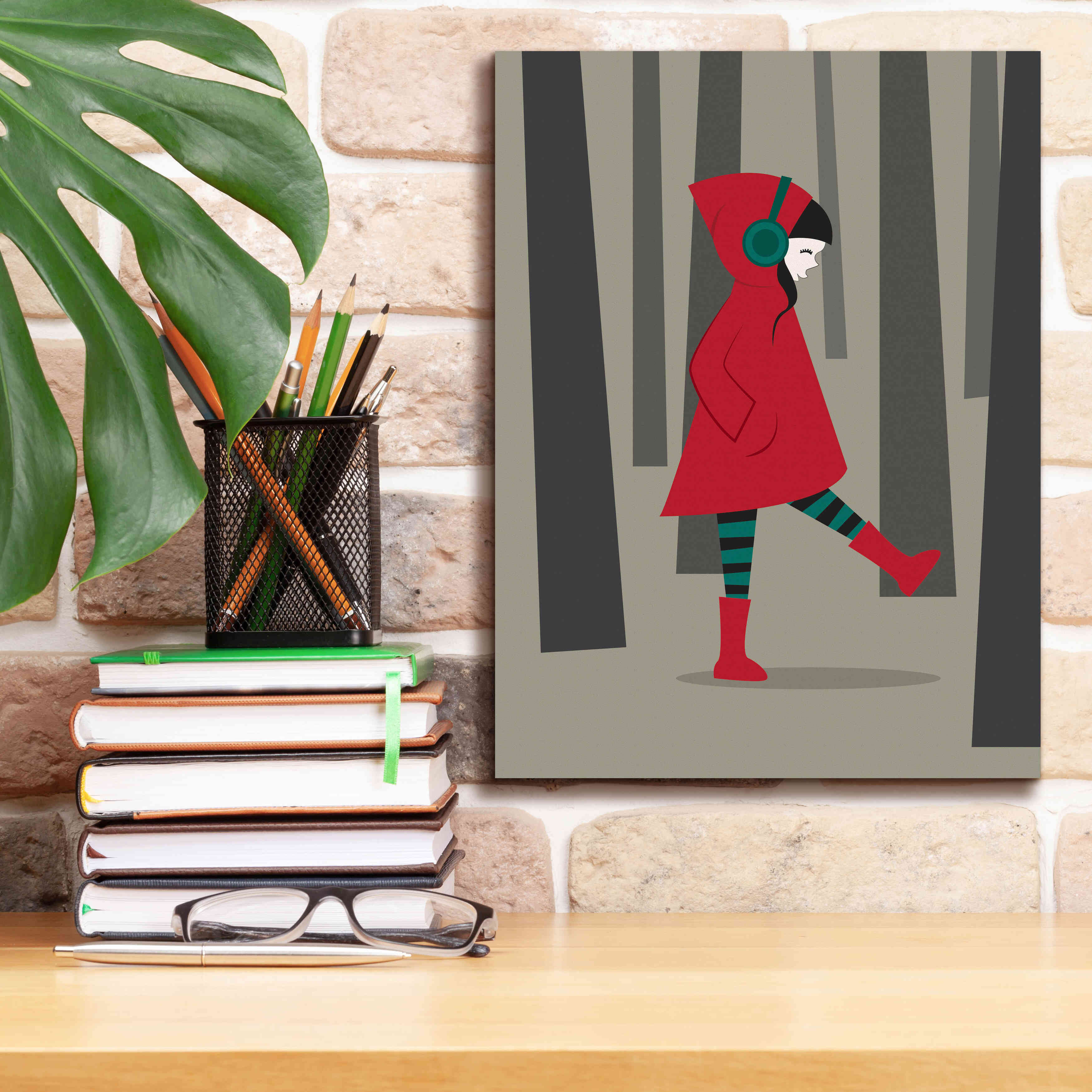 'There Is No Wolf' by Volkan Dalyan, Giclee Canvas Wall Art,12x16
