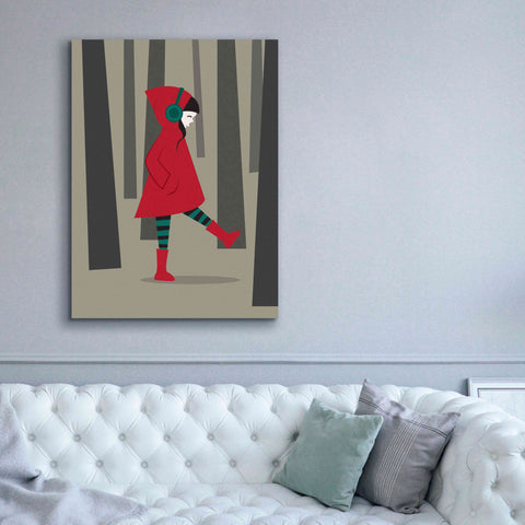 Image of 'There Is No Wolf' by Volkan Dalyan, Giclee Canvas Wall Art,40x54