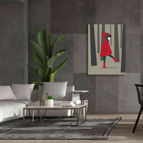 Image of 'There Is No Wolf' by Volkan Dalyan, Giclee Canvas Wall Art,40x54