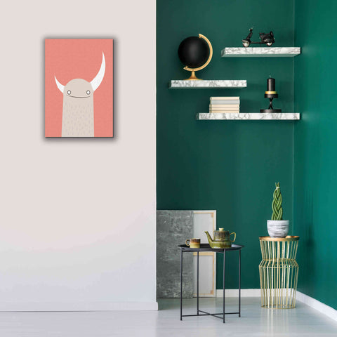 Image of 'Moonster' by Volkan Dalyan, Giclee Canvas Wall Art,18x26