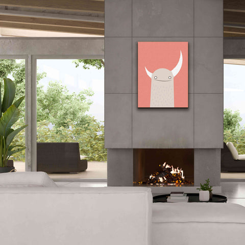 Image of 'Moonster' by Volkan Dalyan, Giclee Canvas Wall Art,26x34