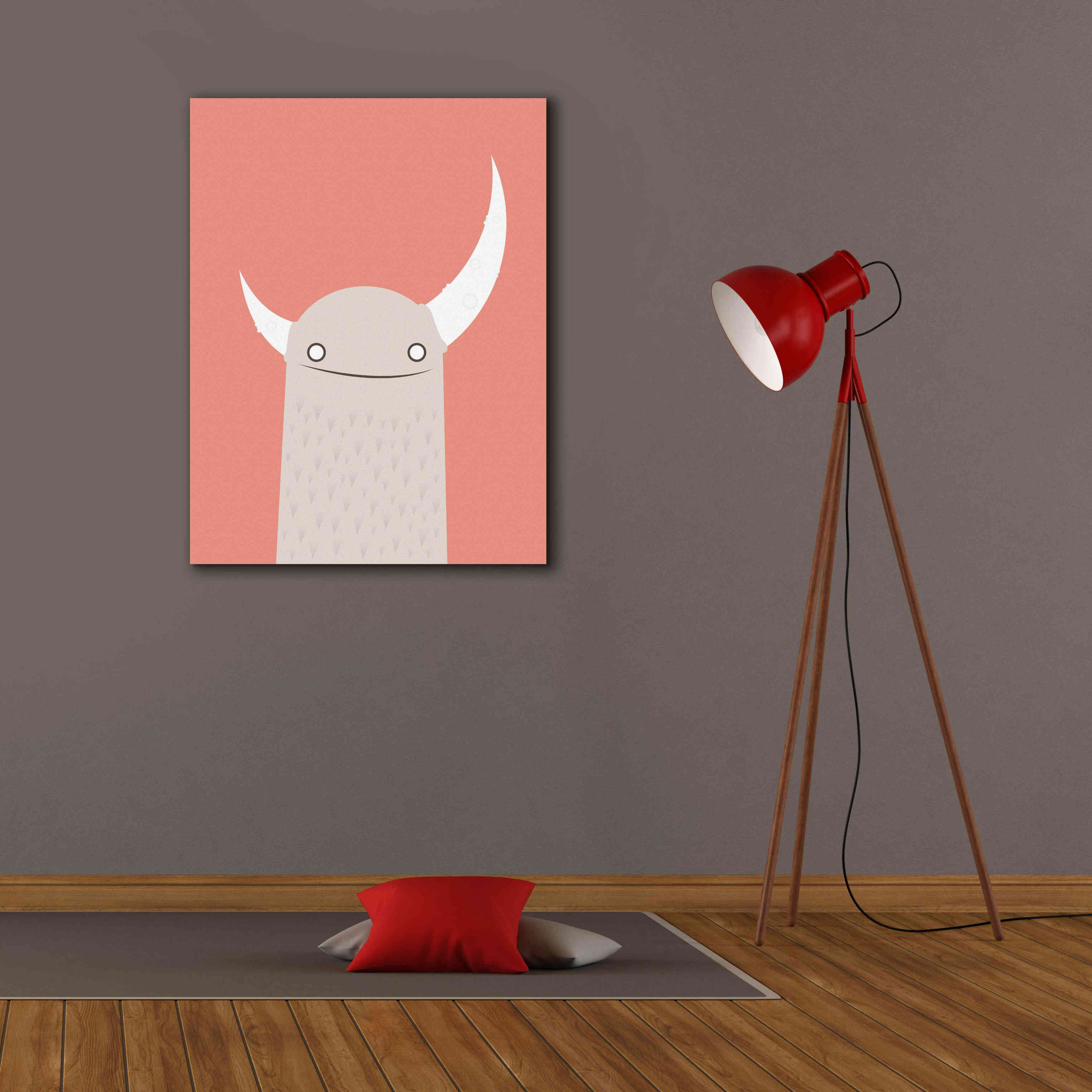 'Moonster' by Volkan Dalyan, Giclee Canvas Wall Art,26x34