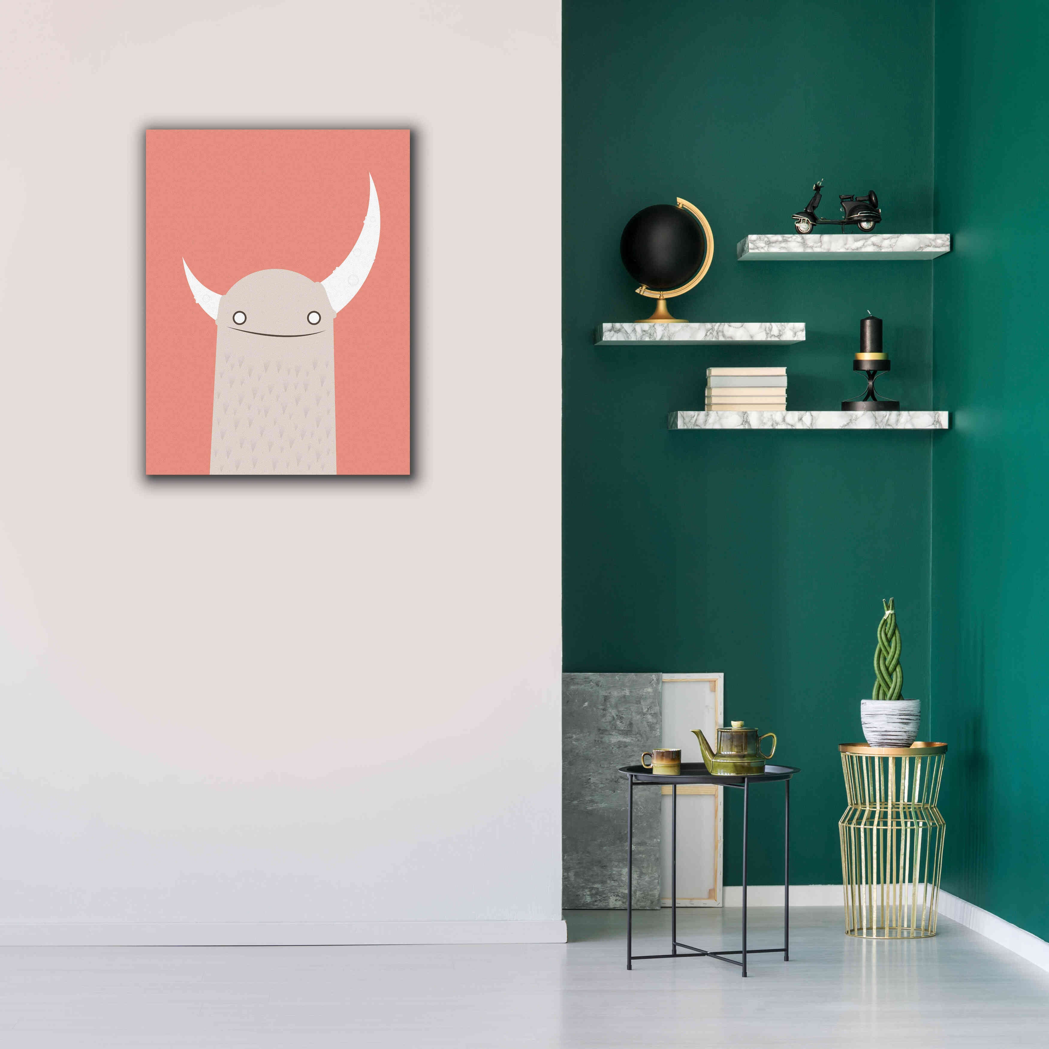 'Moonster' by Volkan Dalyan, Giclee Canvas Wall Art,26x34