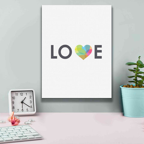 Image of 'Love' by Volkan Dalyan, Giclee Canvas Wall Art,12x16