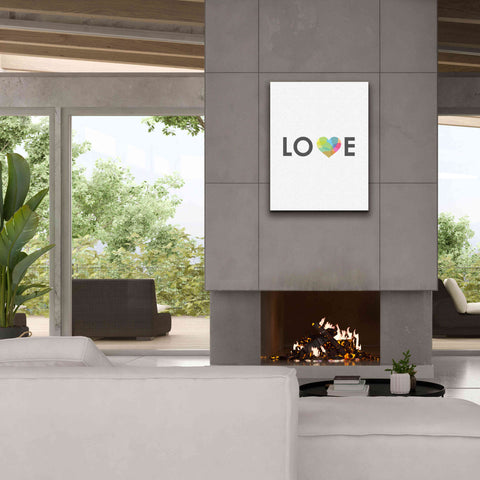 Image of 'Love' by Volkan Dalyan, Giclee Canvas Wall Art,26x34