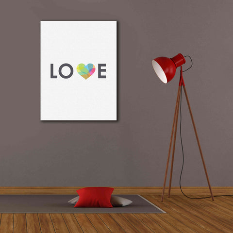 Image of 'Love' by Volkan Dalyan, Giclee Canvas Wall Art,26x34