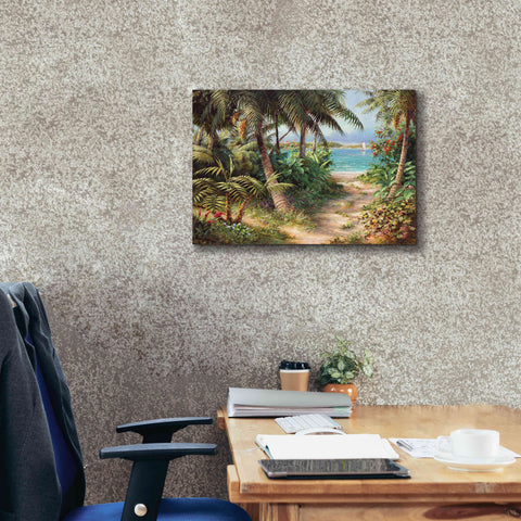 Image of 'Bahama Sail' by Art Fronckowiak, Giclee Canvas Wall Art,24x20