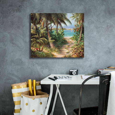 Image of 'Bahama Sail' by Art Fronckowiak, Giclee Canvas Wall Art,24x20