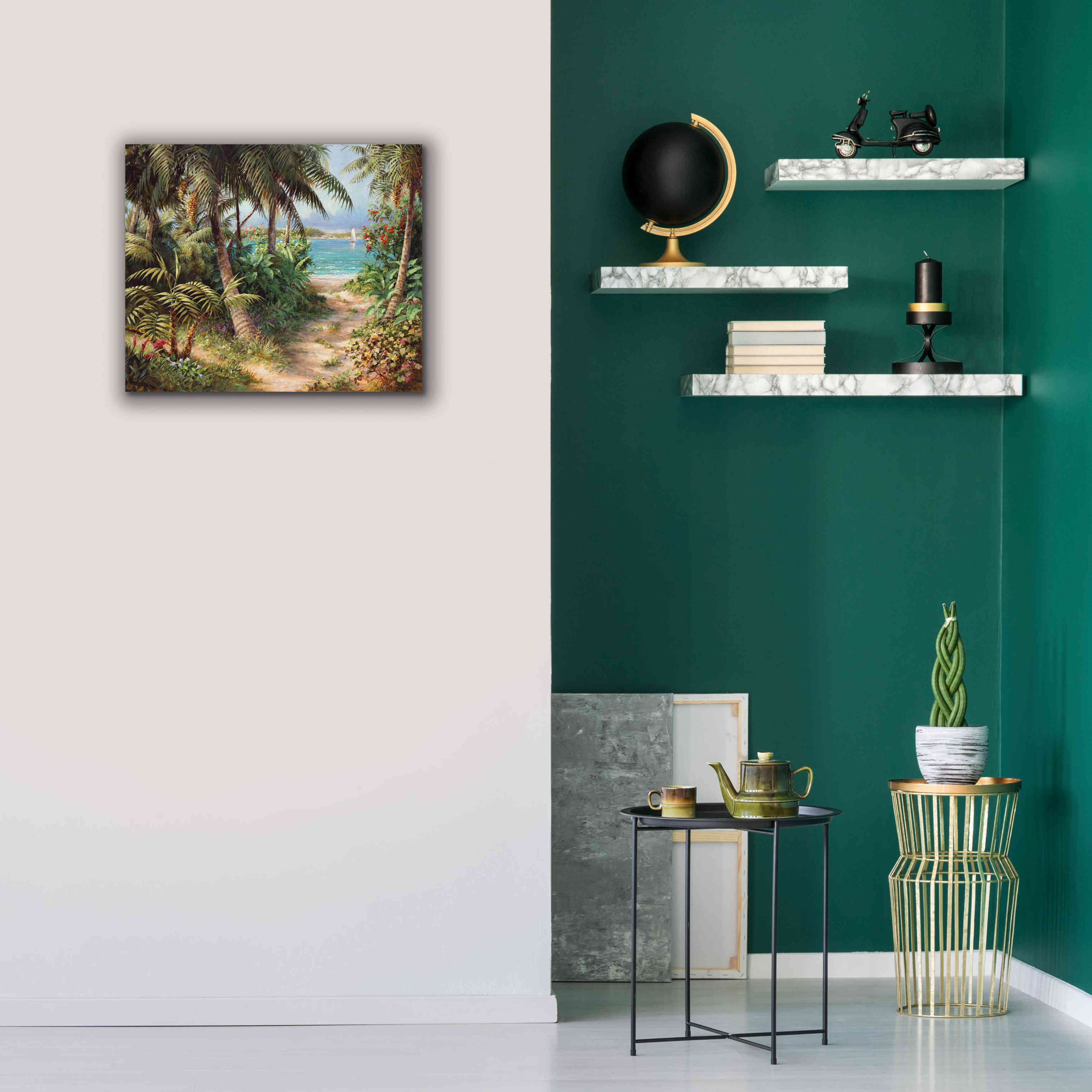 'Bahama Sail' by Art Fronckowiak, Giclee Canvas Wall Art,24x20