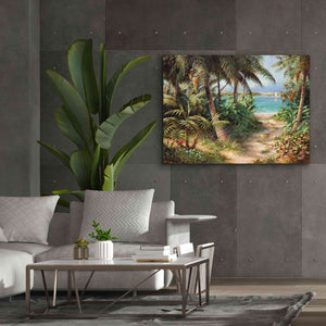 'Bahama Sail' by Art Fronckowiak, Giclee Canvas Wall Art,54x40
