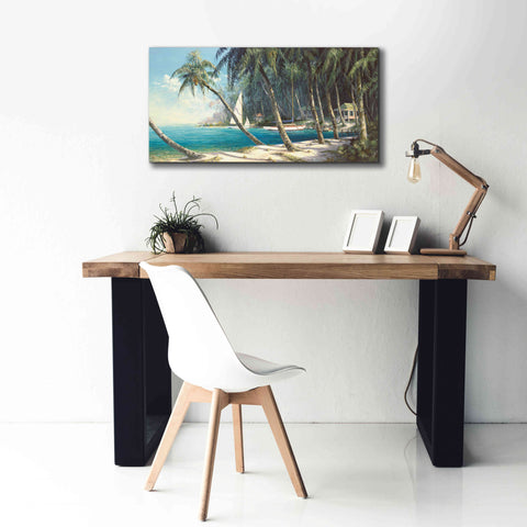 Image of 'Bali Cove' by Art Fronckowiak, Giclee Canvas Wall Art,40x20