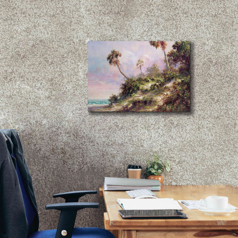 Image of 'Casperson Shore' by Art Fronckowiak, Giclee Canvas Wall Art,26x18