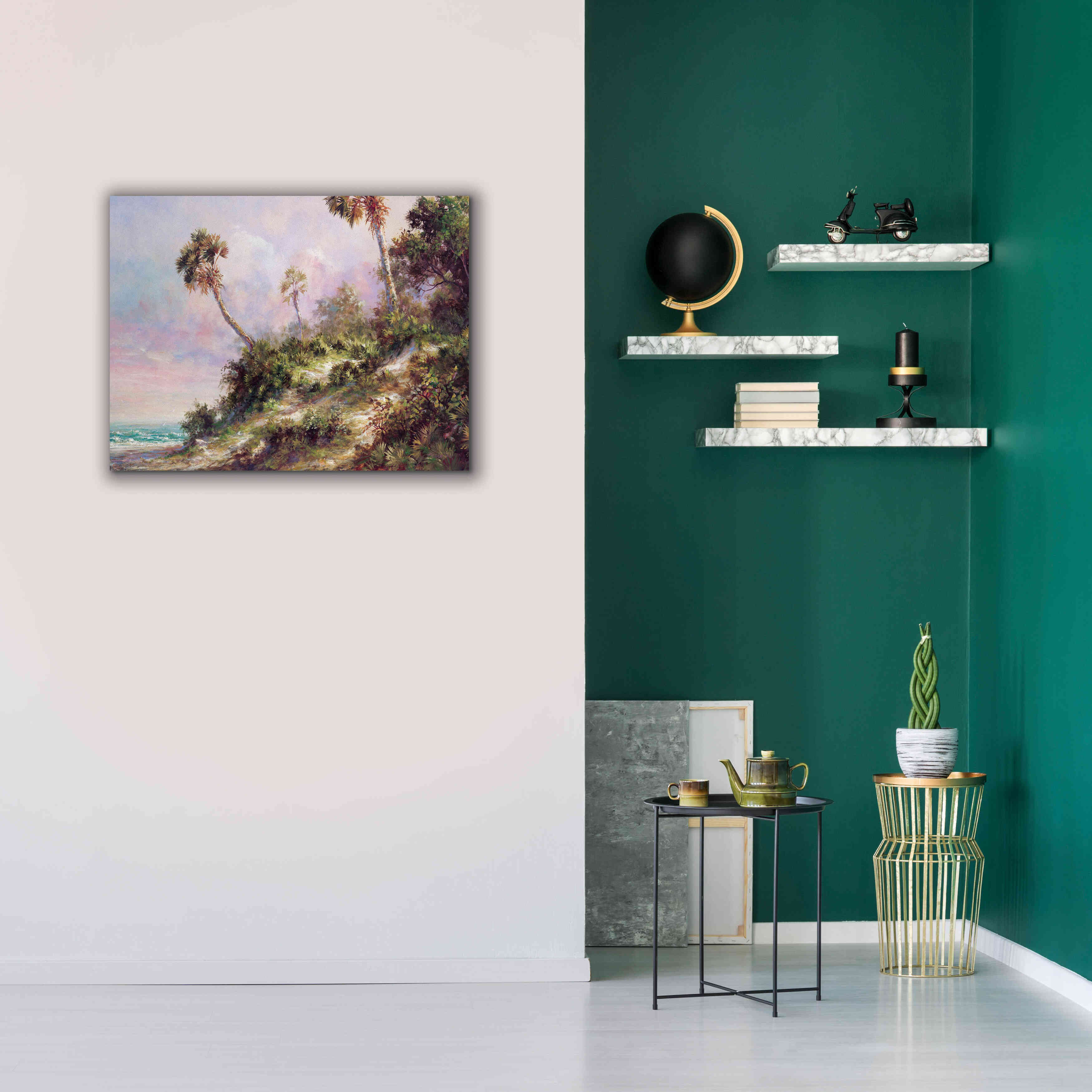 'Casperson Shore' by Art Fronckowiak, Giclee Canvas Wall Art,34x26