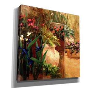 'Flower Pots Right' by Art Fronckowiak, Giclee Canvas Wall Art