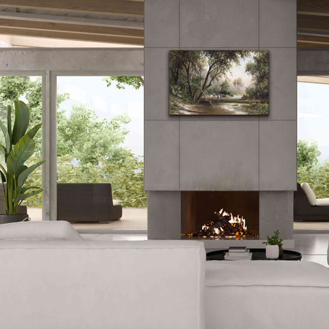Image of 'Forked Creek' by Art Fronckowiak, Giclee Canvas Wall Art,40x26