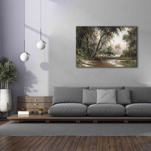 Image of 'Forked Creek' by Art Fronckowiak, Giclee Canvas Wall Art,60x40