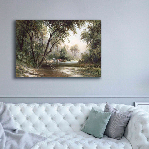 Image of 'Forked Creek' by Art Fronckowiak, Giclee Canvas Wall Art,60x40