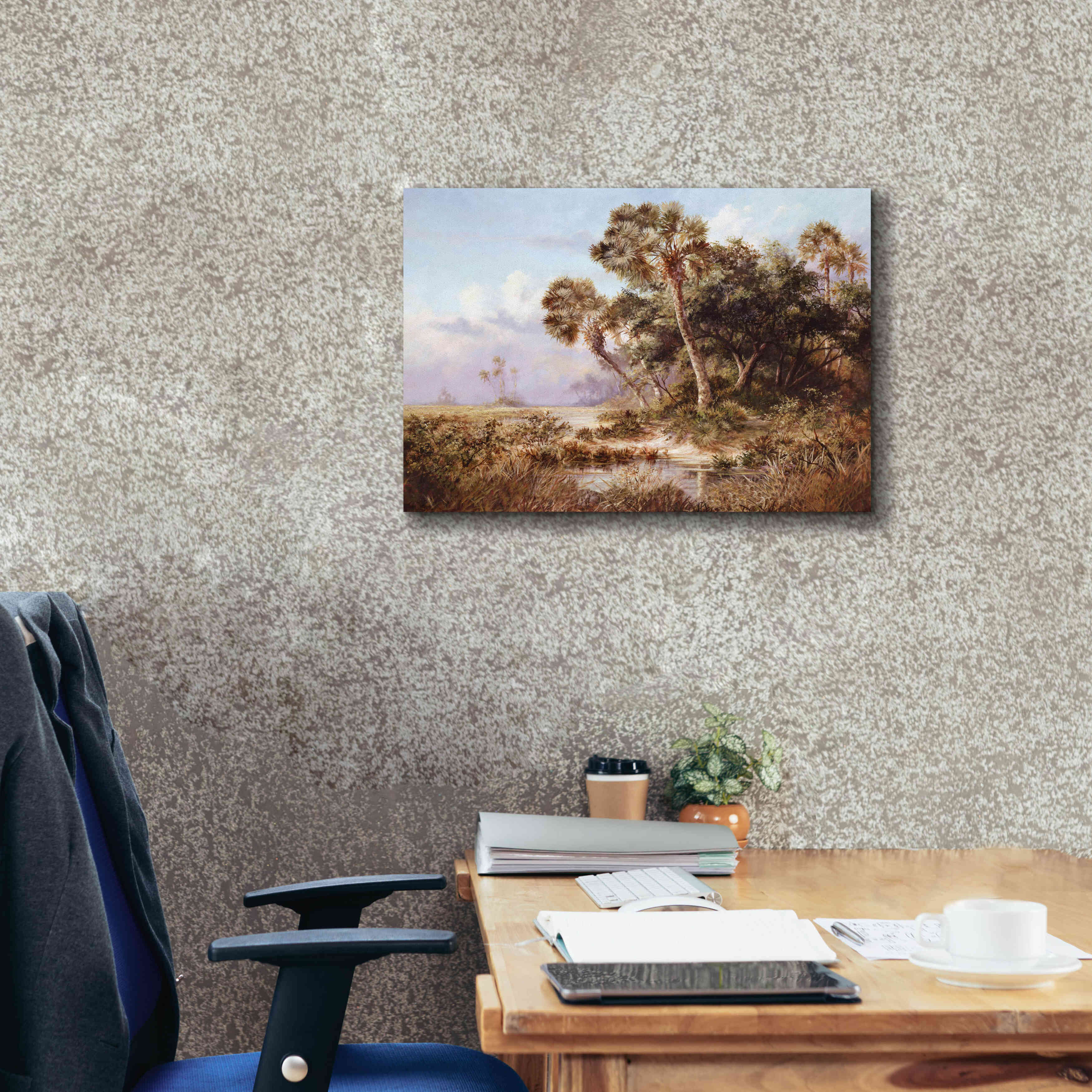 'Glades Cove' by Art Fronckowiak, Giclee Canvas Wall Art,24x20