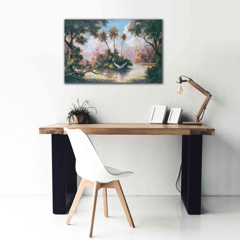 Image of 'Glades Hammock' by Art Fronckowiak, Giclee Canvas Wall Art,40x26