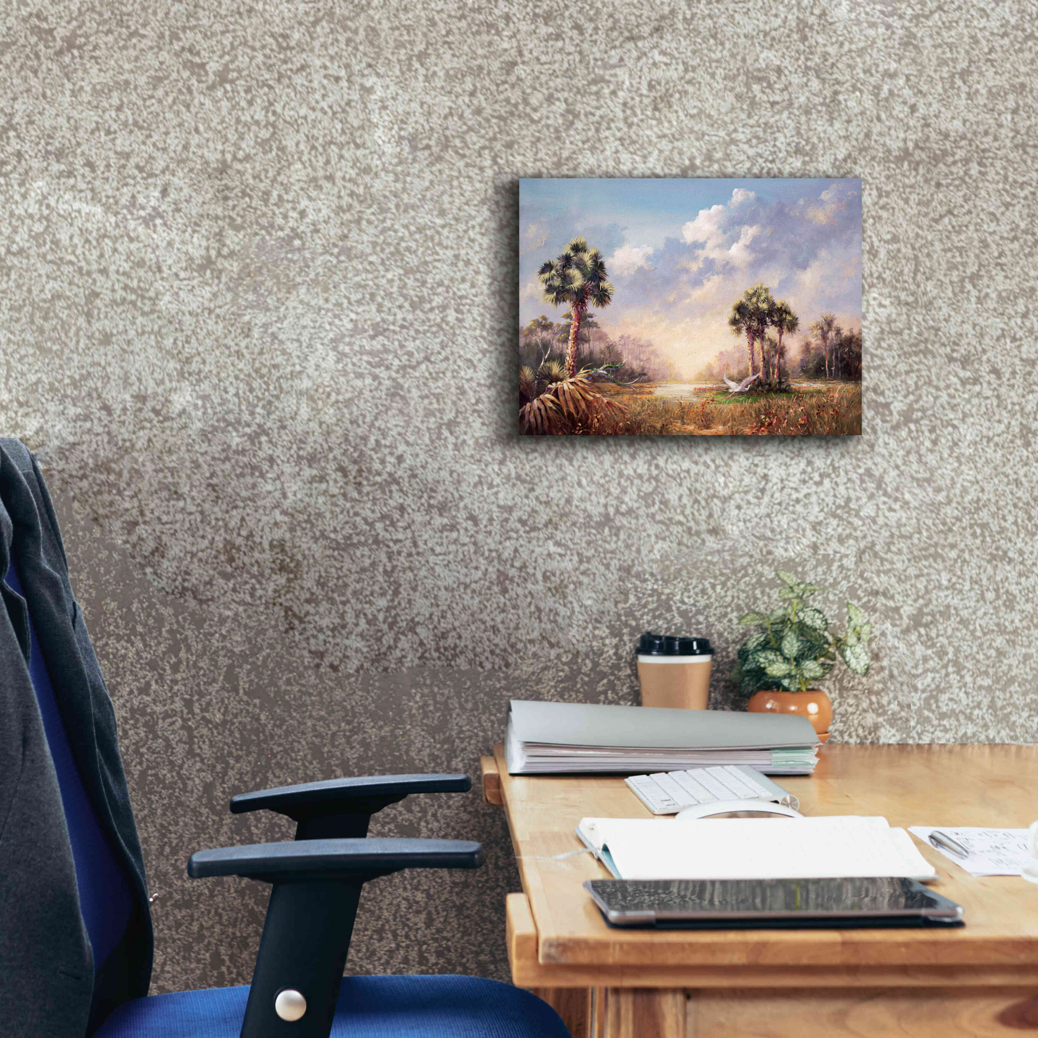 'Golden Glades' by Art Fronckowiak, Giclee Canvas Wall Art,16x12