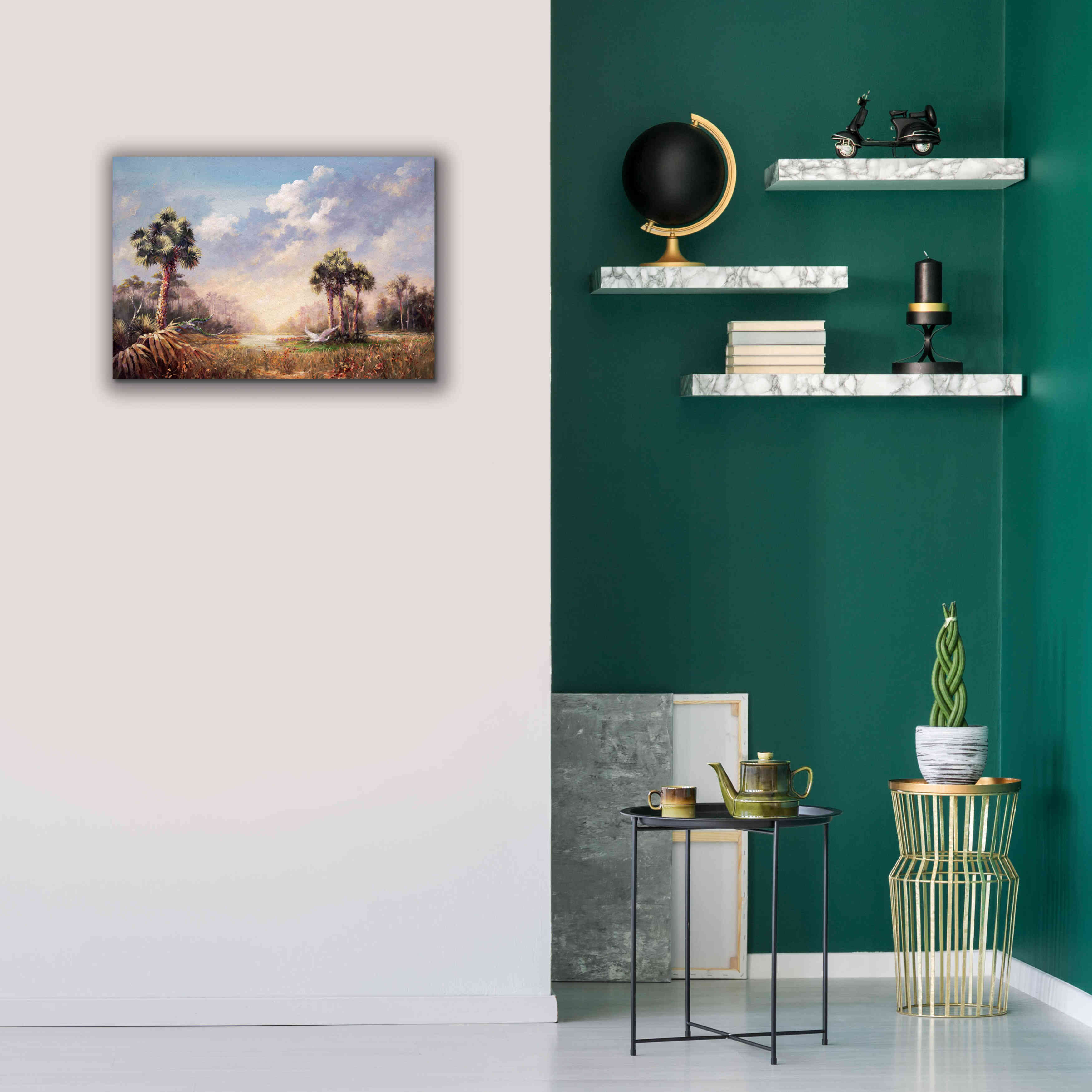 'Golden Glades' by Art Fronckowiak, Giclee Canvas Wall Art,26x18