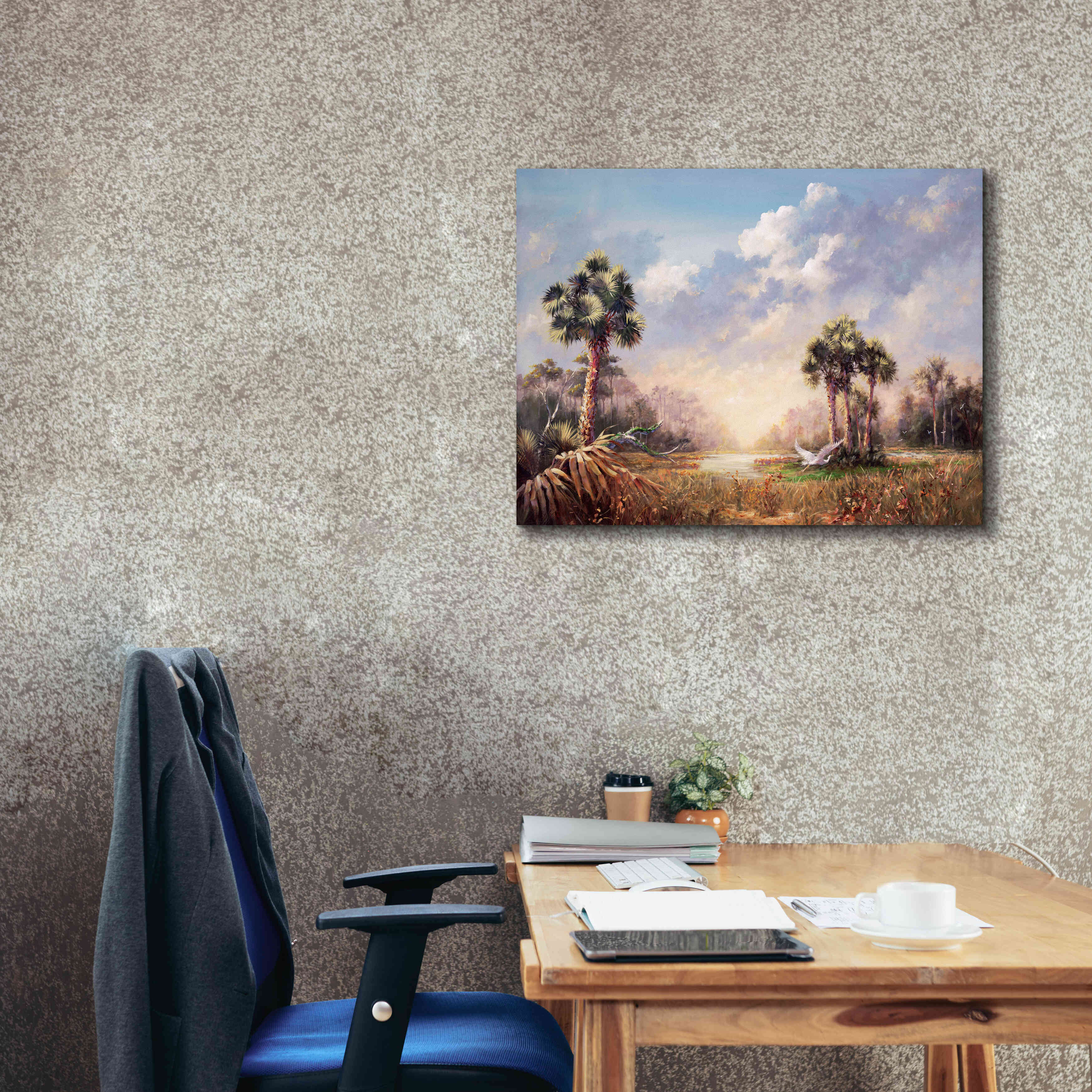 'Golden Glades' by Art Fronckowiak, Giclee Canvas Wall Art,34x26