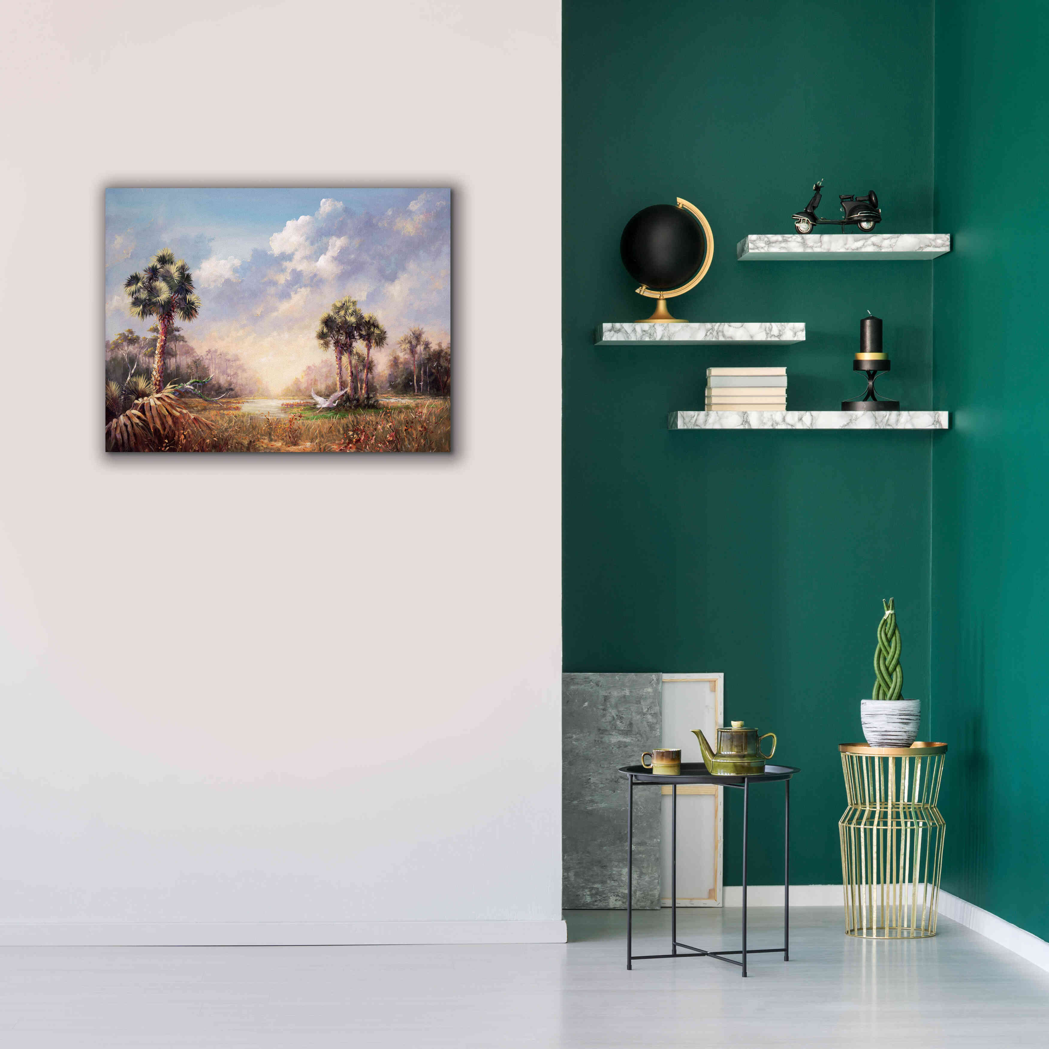 'Golden Glades' by Art Fronckowiak, Giclee Canvas Wall Art,34x26