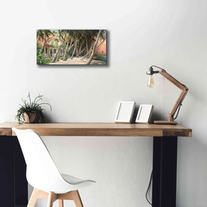'Island House' by Art Fronckowiak, Giclee Canvas Wall Art,24x12