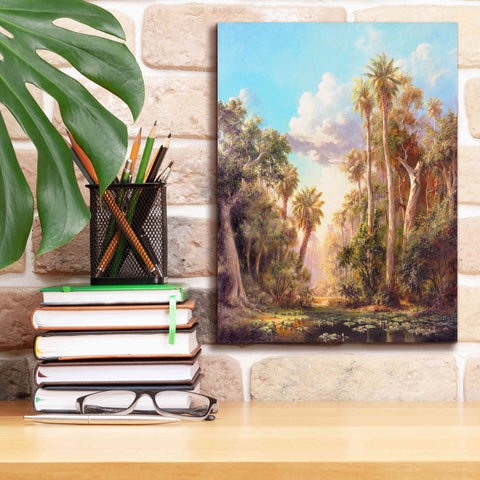 Image of 'Lost River' by Art Fronckowiak, Giclee Canvas Wall Art,12x16