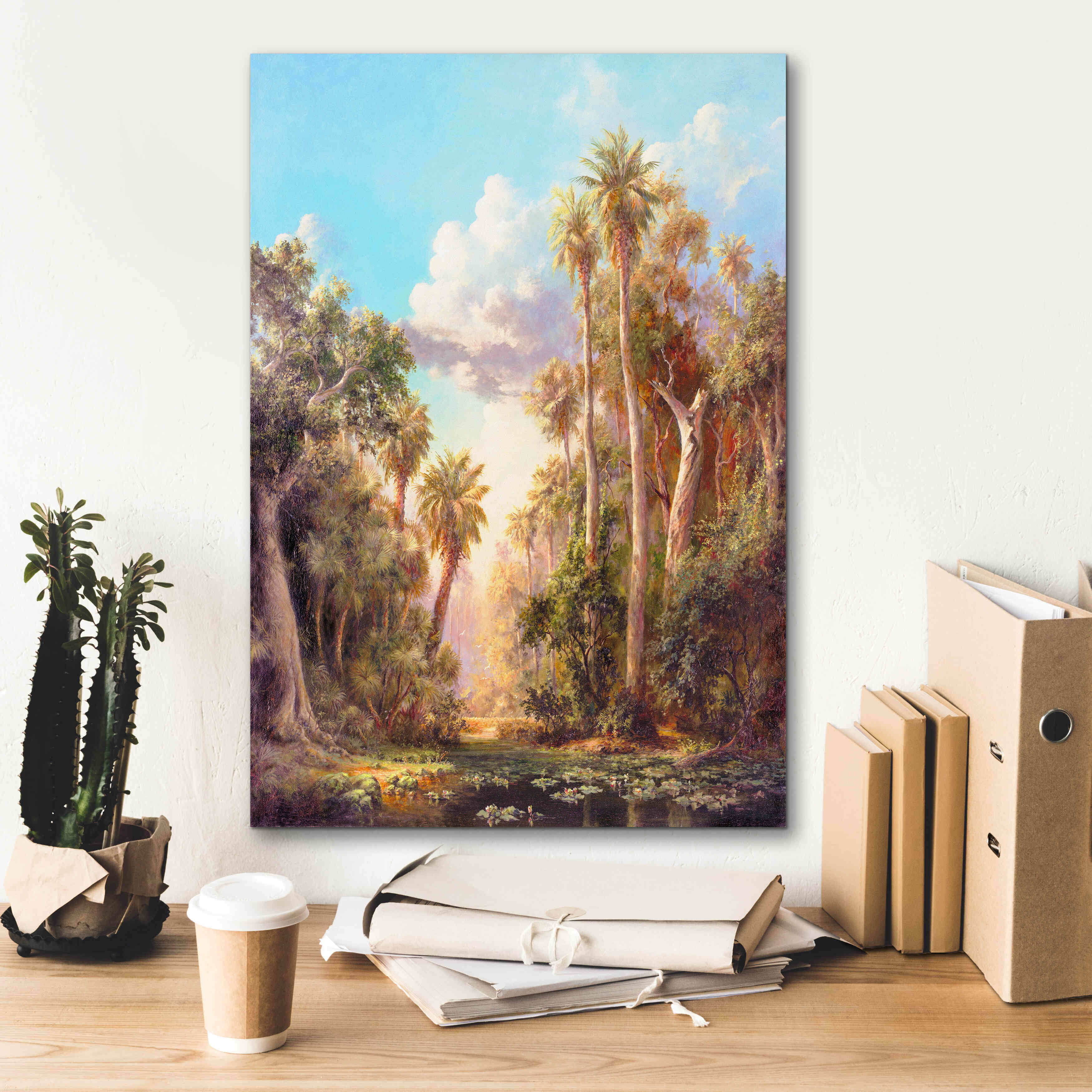 'Lost River' by Art Fronckowiak, Giclee Canvas Wall Art,18x26