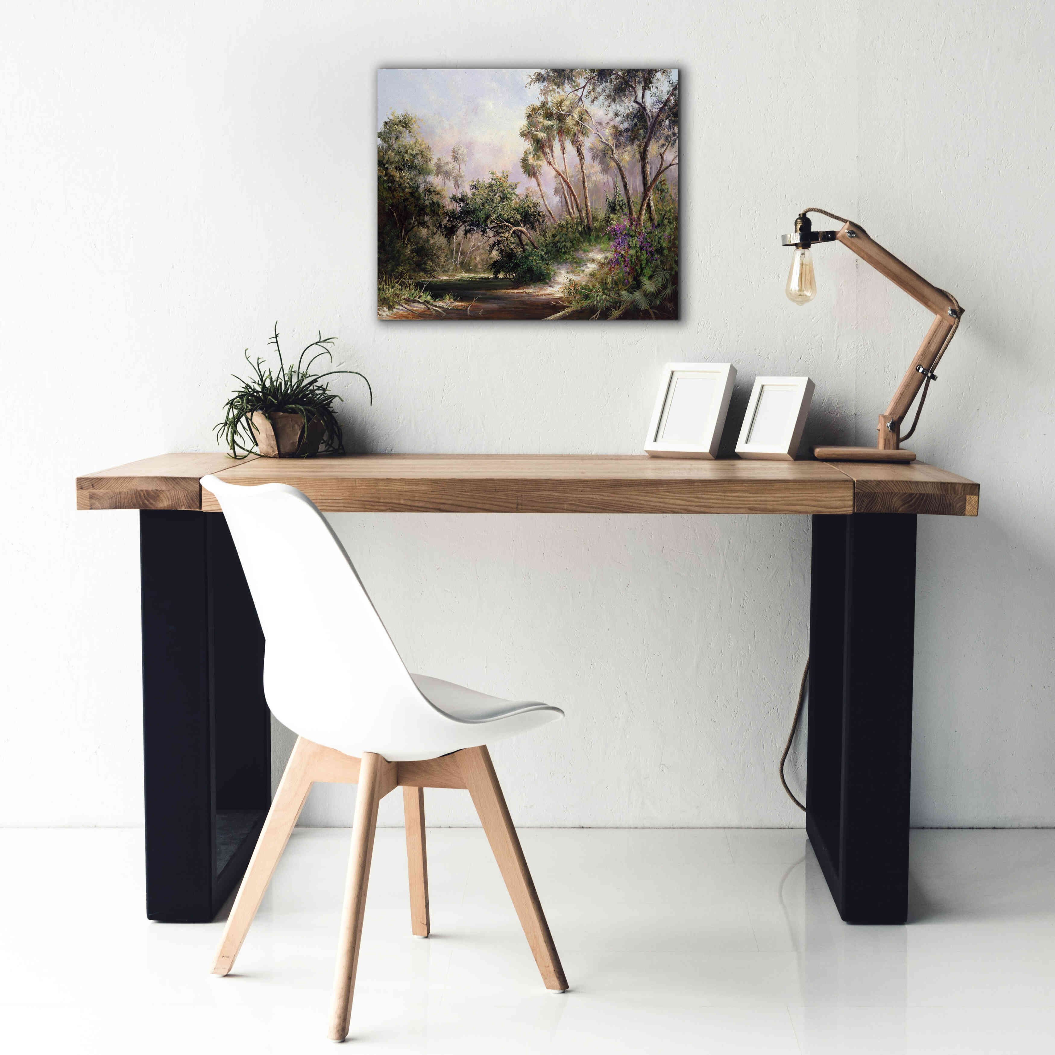 'Myakka River Scene' by Art Fronckowiak, Giclee Canvas Wall Art,24x20