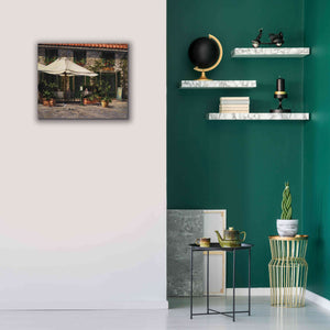 'Ristorante Il Pozzo' by Art Fronckowiak, Giclee Canvas Wall Art,24x20