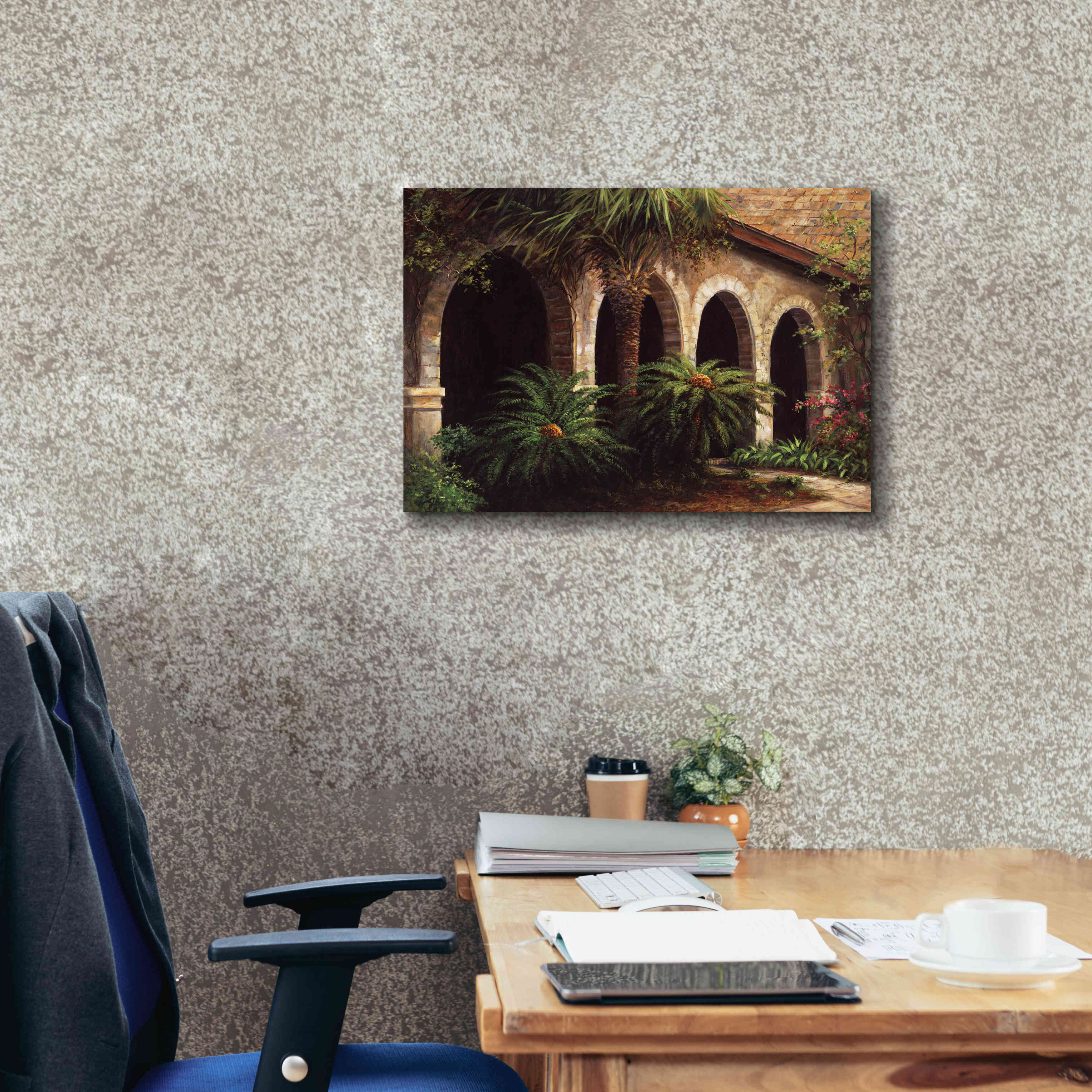 'Sago Arches' by Art Fronckowiak, Giclee Canvas Wall Art,26x18